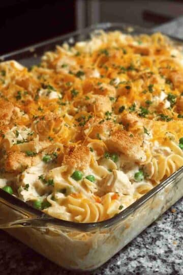 Creamy Chicken Noodle Casserole Recipe