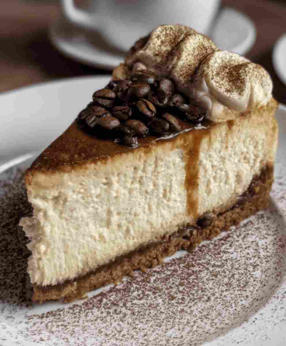 Creamy Coffee Cheesecake Recipe