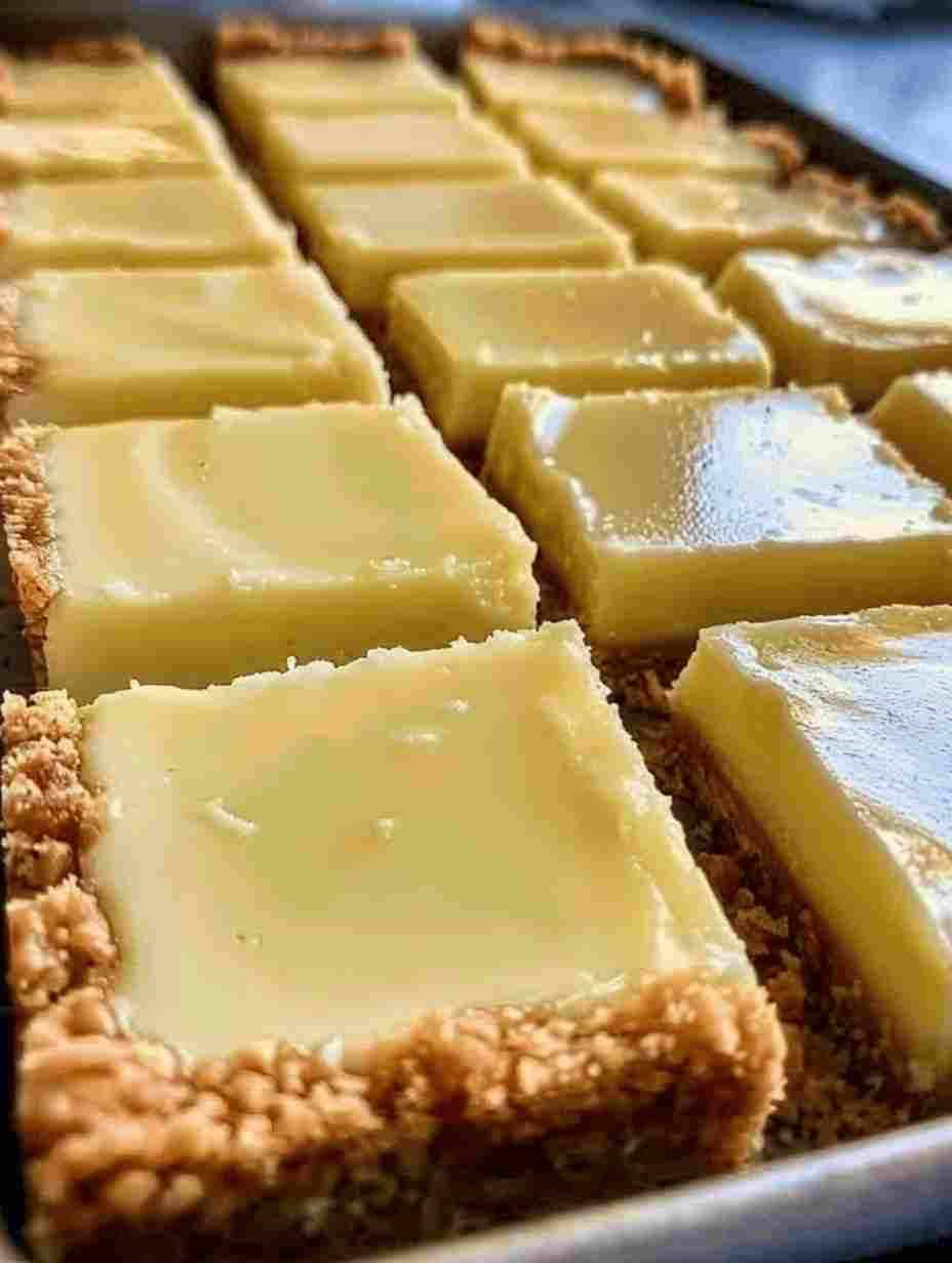 Creamy Lemon Squares Recipe