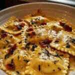 Creamy Tuscan Ravioli