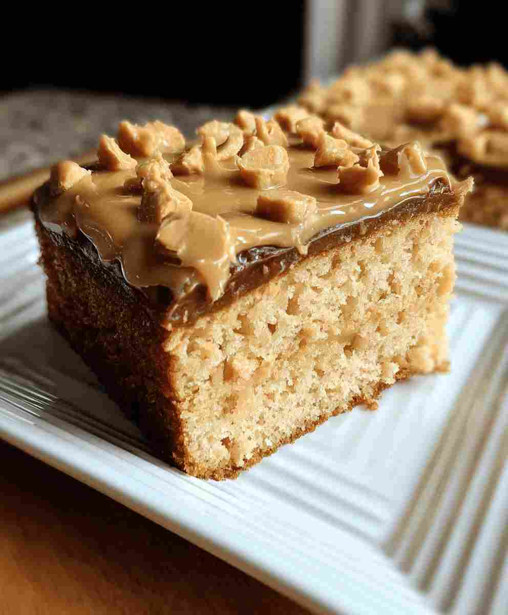 Decadent Peanut Butter Cake Recipe