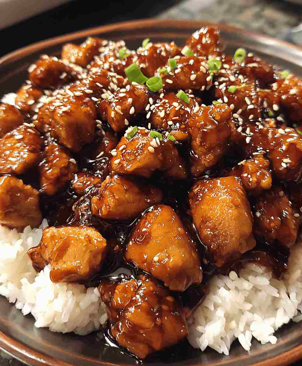 Easy Bourbon Chicken  Better Than Takeout