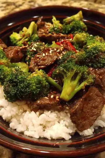 Easy Chinese Beef and Broccoli Stir Fry