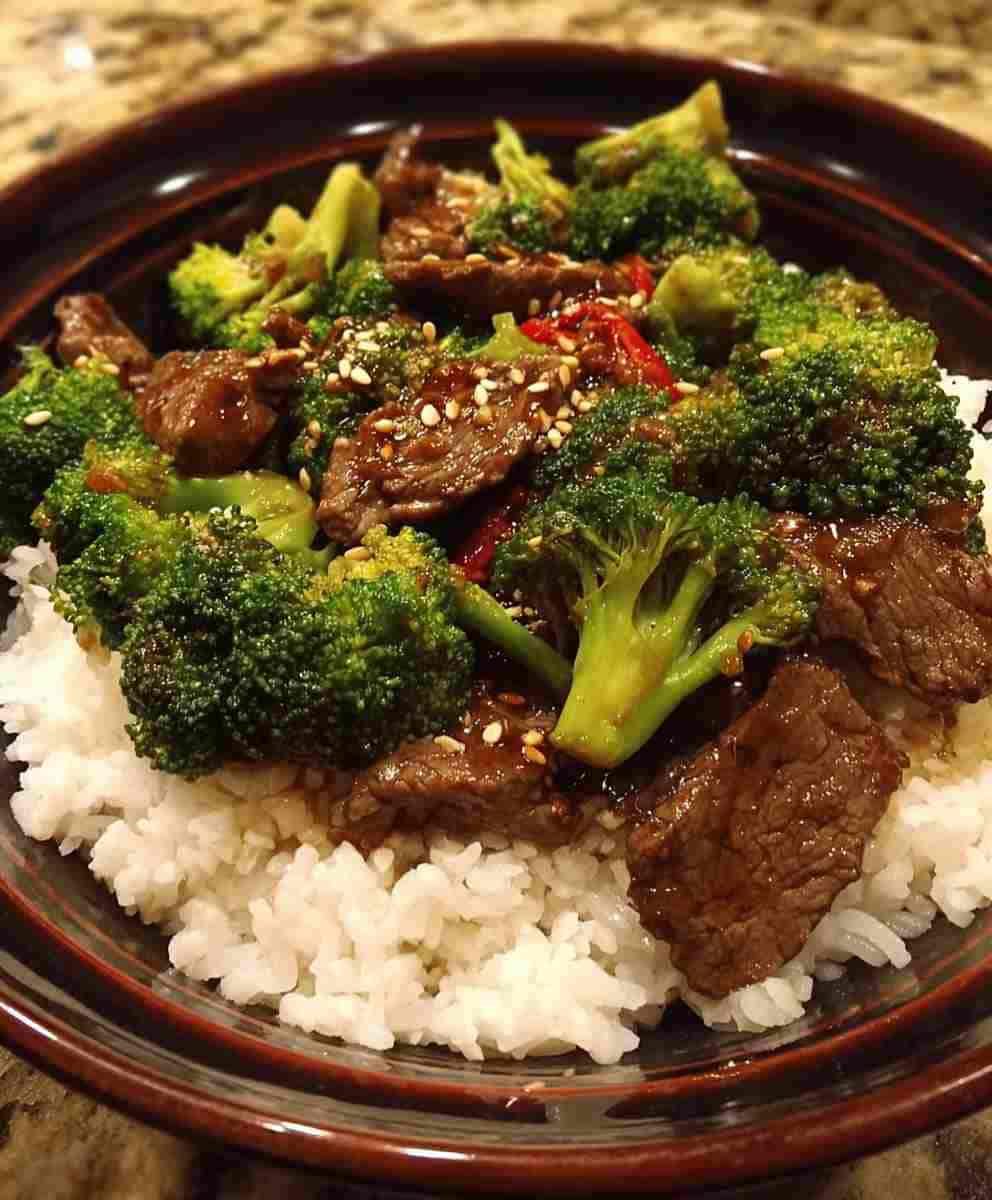 Easy Chinese Beef and Broccoli Stir Fry
