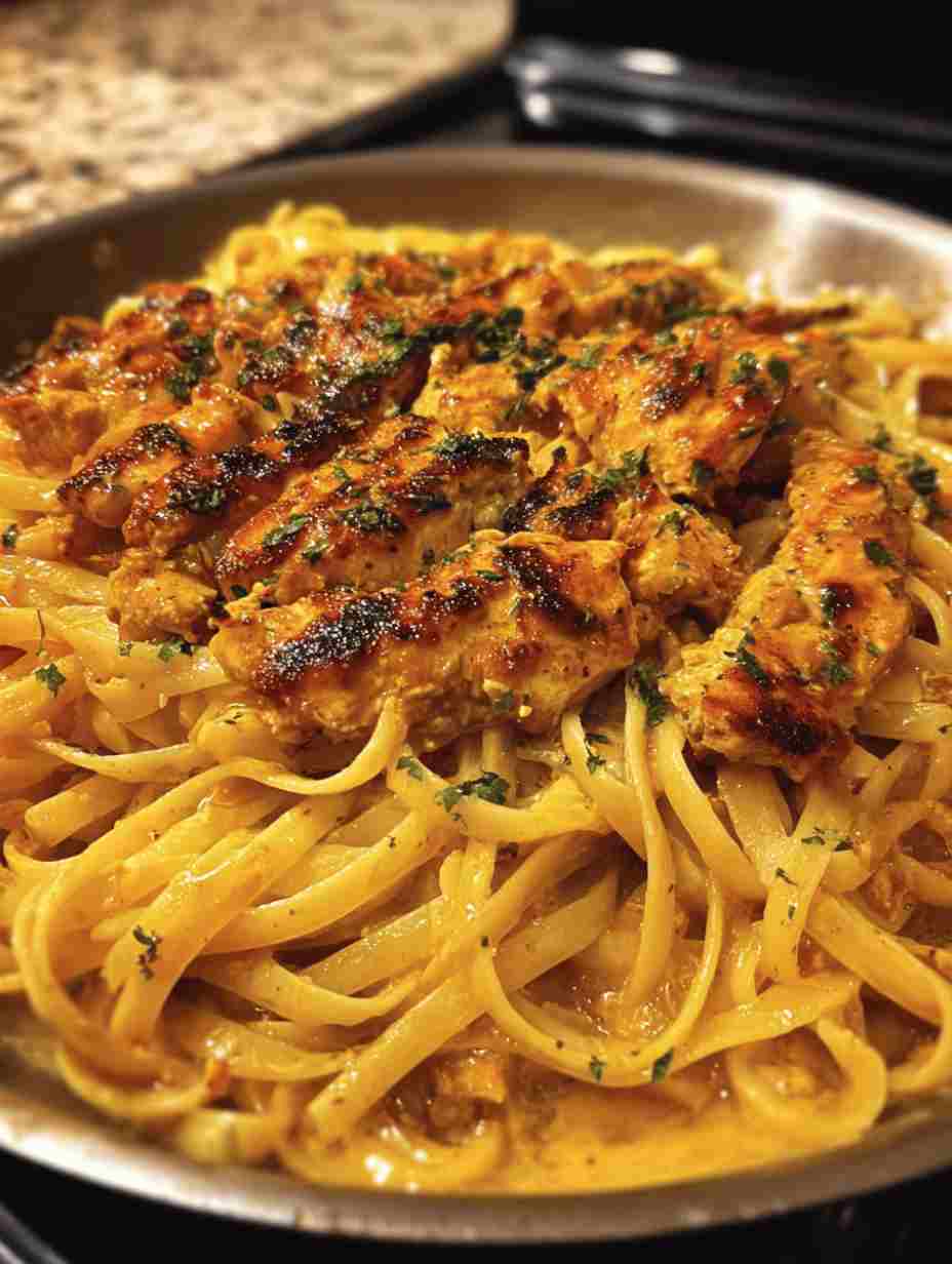 Easy Cowboy Butter Chicken Linguine  Bold Pasta Flavor