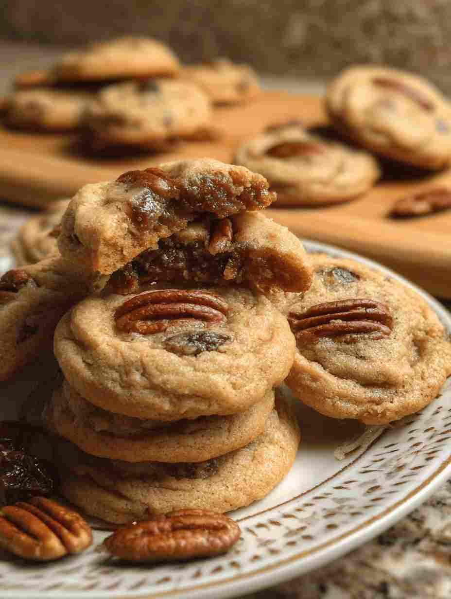 Easy Date Cookies with Pecans and Medjool Dates