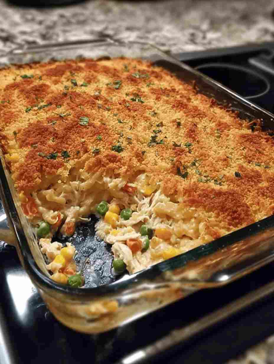 Easy Hashbrown Chicken Casserole Recipe
