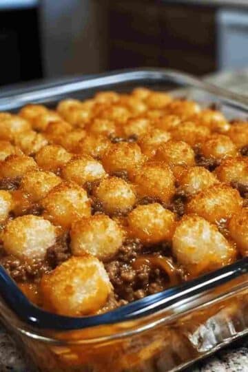 Easy Tater Tot Casserole Recipe