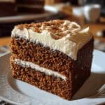 Gingerbread Cake with Cream Cheese Frosting