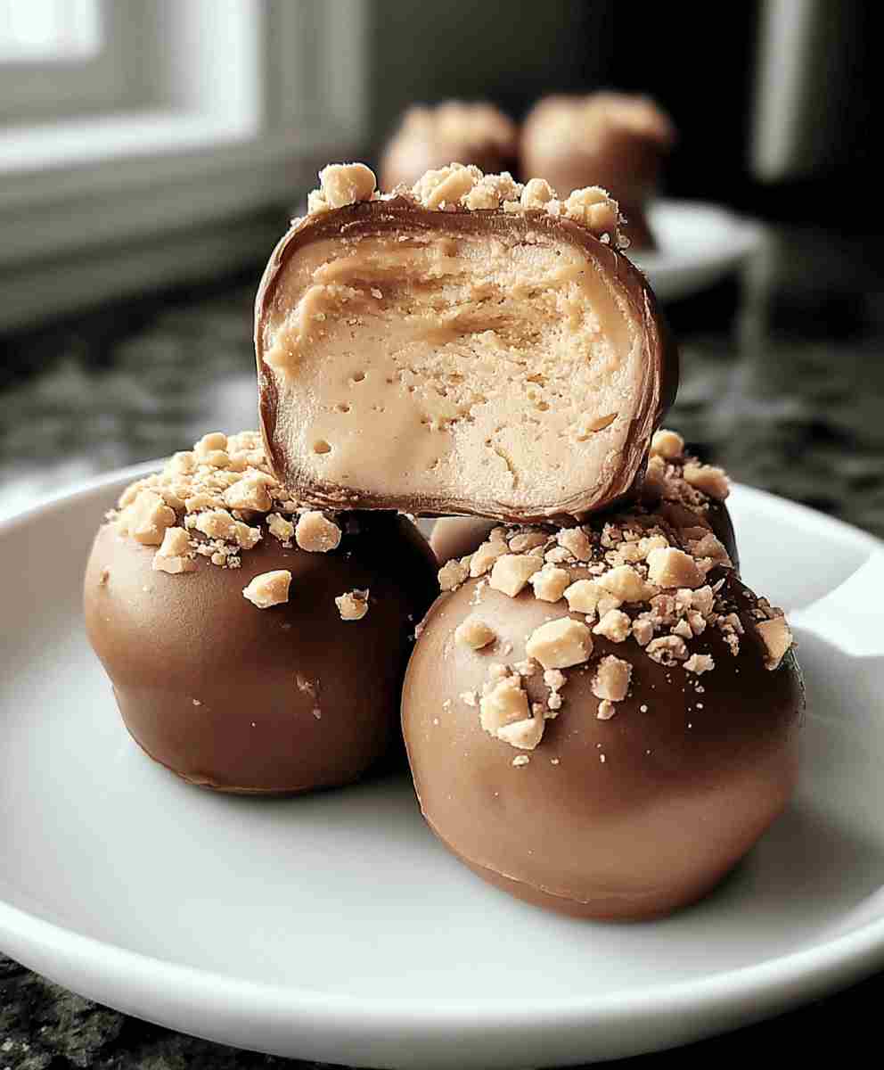 High Protein Peanut Butter Yogurt Bites