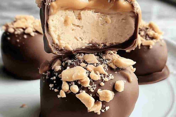 High Protein Peanut Butter Yogurt Bites