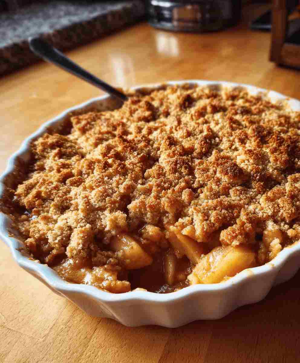 Homemade Apple Crumble Recipe