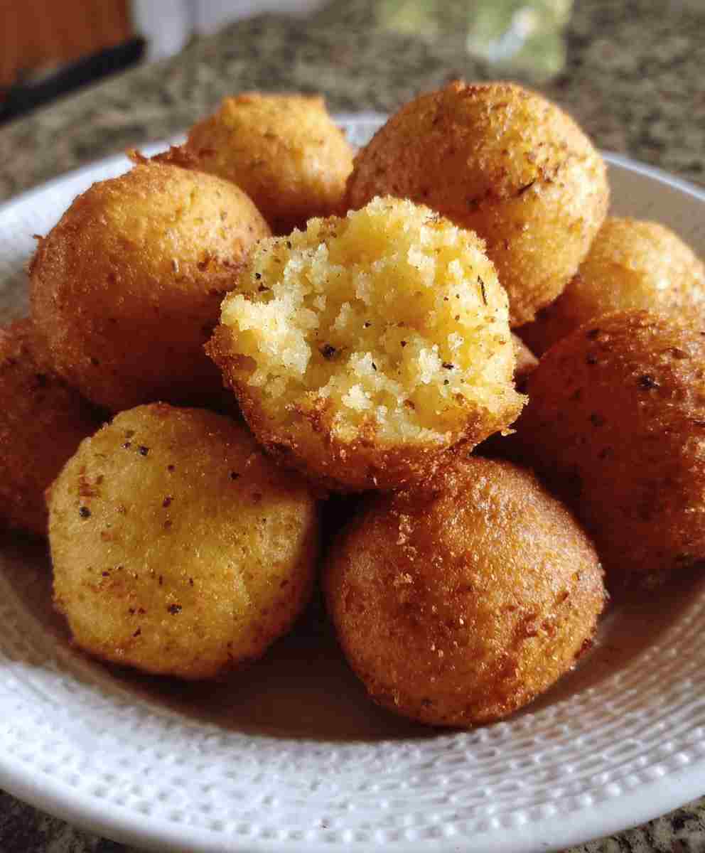 Homemade Hush Puppies Crispy Southern Cornbread Bites