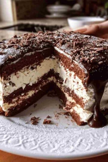 Italian Love Cake Creamy Layered Chocolate Dessert