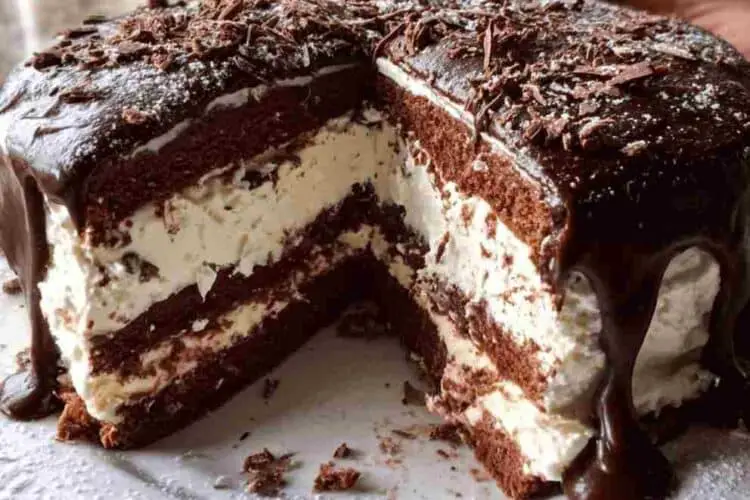 Italian Love Cake Creamy Layered Chocolate Dessert