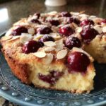 Juicy Cherry Almond Cake Recipe Easy Dessert