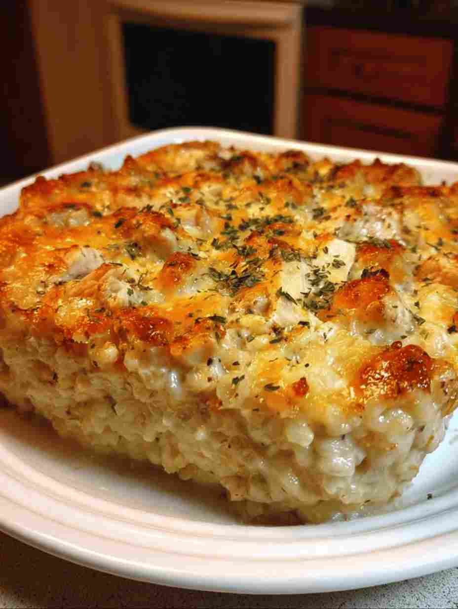Mamaw’s Chicken and Rice Casserole  Easy Comfort Food