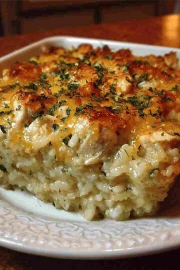 Mamaw’s Chicken and Rice Casserole Easy Comfort Food