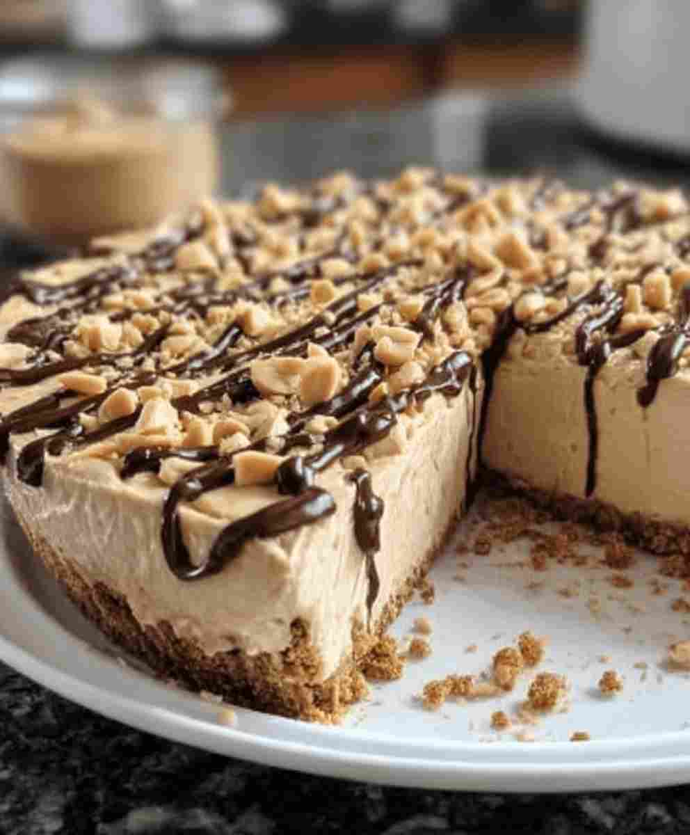 No-Bake Peanut Butter Pie