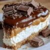 No Bake Twix Cheesecake Easy Layered Dessert