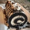 Oreo Cream Chocolate Roll Cake Easy Dessert Recipe