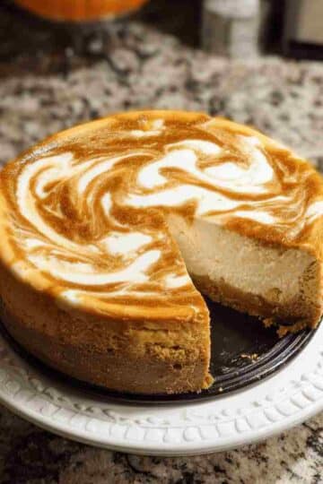 Pumpkin Swirl Cheesecake Recipe