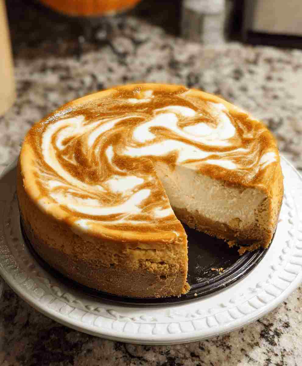 Pumpkin Swirl Cheesecake Recipe