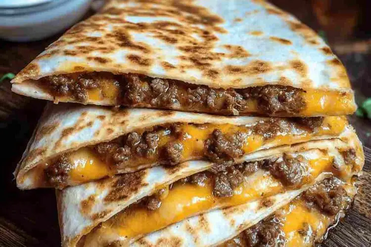 Smashburger Quesadillas Recipe