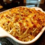 Spicy Southern Cheesy Chicken Spaghetti Casserole