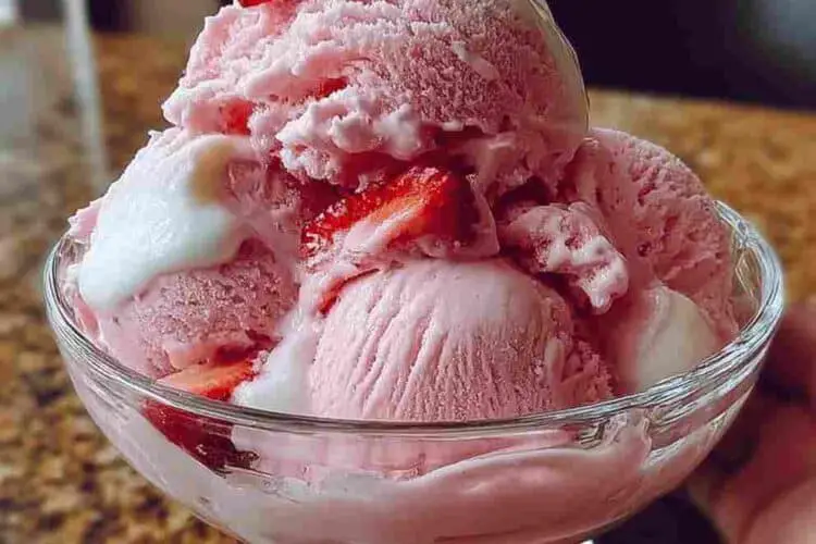 Strawberry Ice Cream Recipe