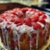 Strawberry Pineapple Pound Cake with Cream Cheese