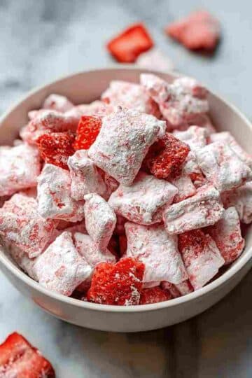 Strawberry Shortcake Puppy Chow Recipe