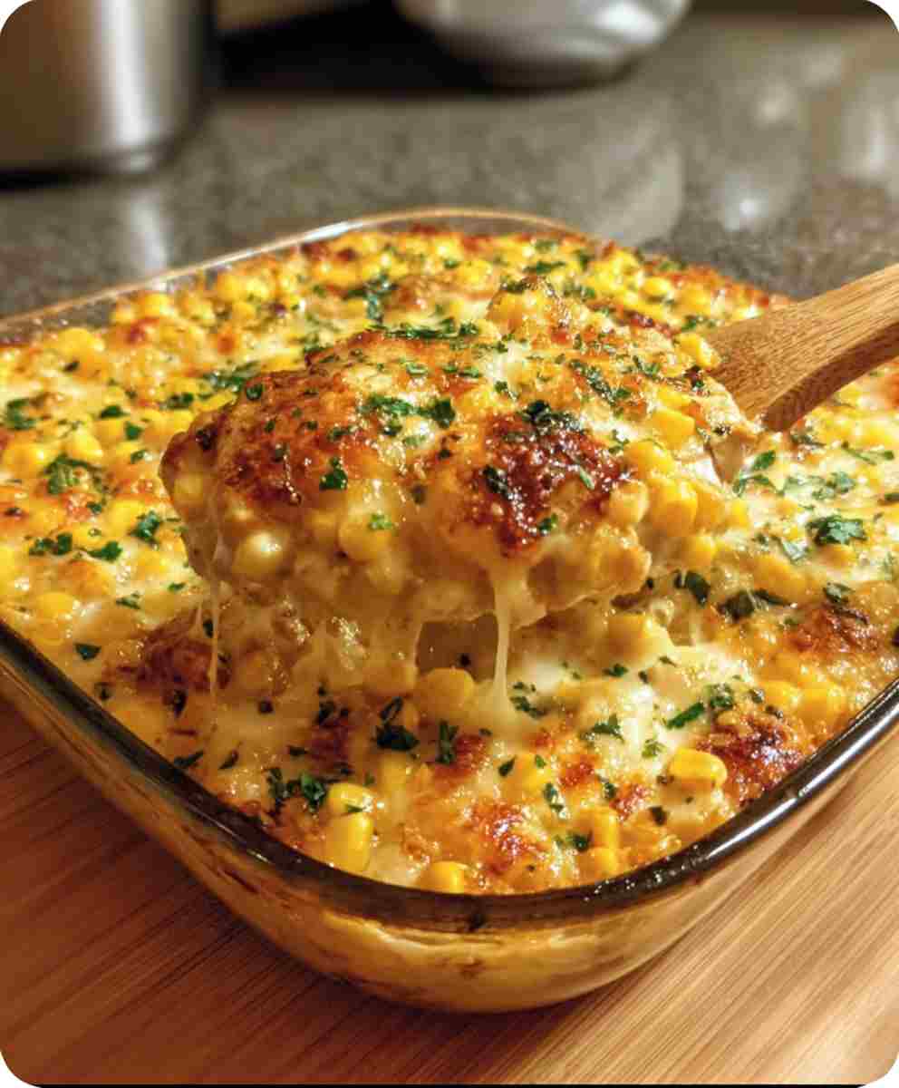 Street Corn Chicken Casserole Cheesy Comfort Food