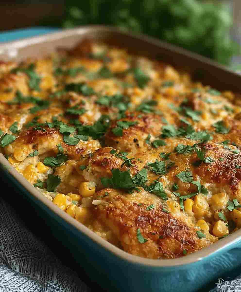 Street Corn Chicken Casserole