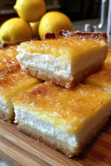 Sunshine Lemon Cream Cheese Squares