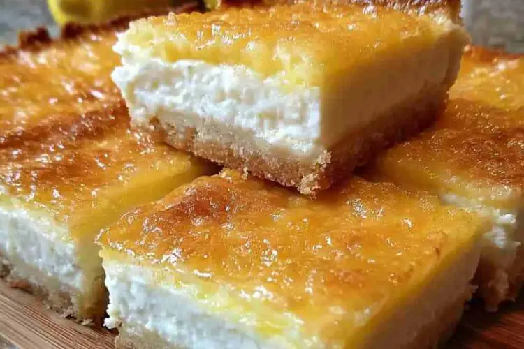 Sunshine Lemon Cream Cheese Squares