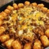 Tater Tot Sloppy Joe Skillet Easy Comfort Food Recipe