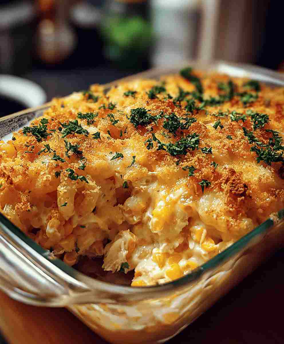 Street Corn Chicken Casserole