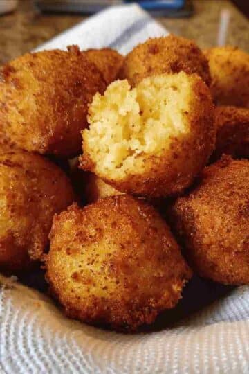 Homemade Hush Puppies Crispy Southern Cornbread Bites