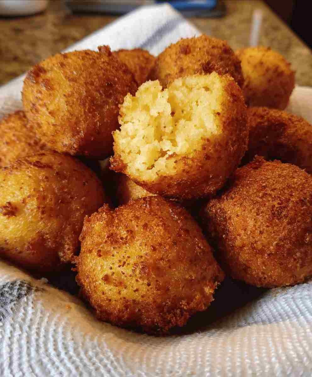 Homemade Hush Puppies Crispy Southern Cornbread Bites