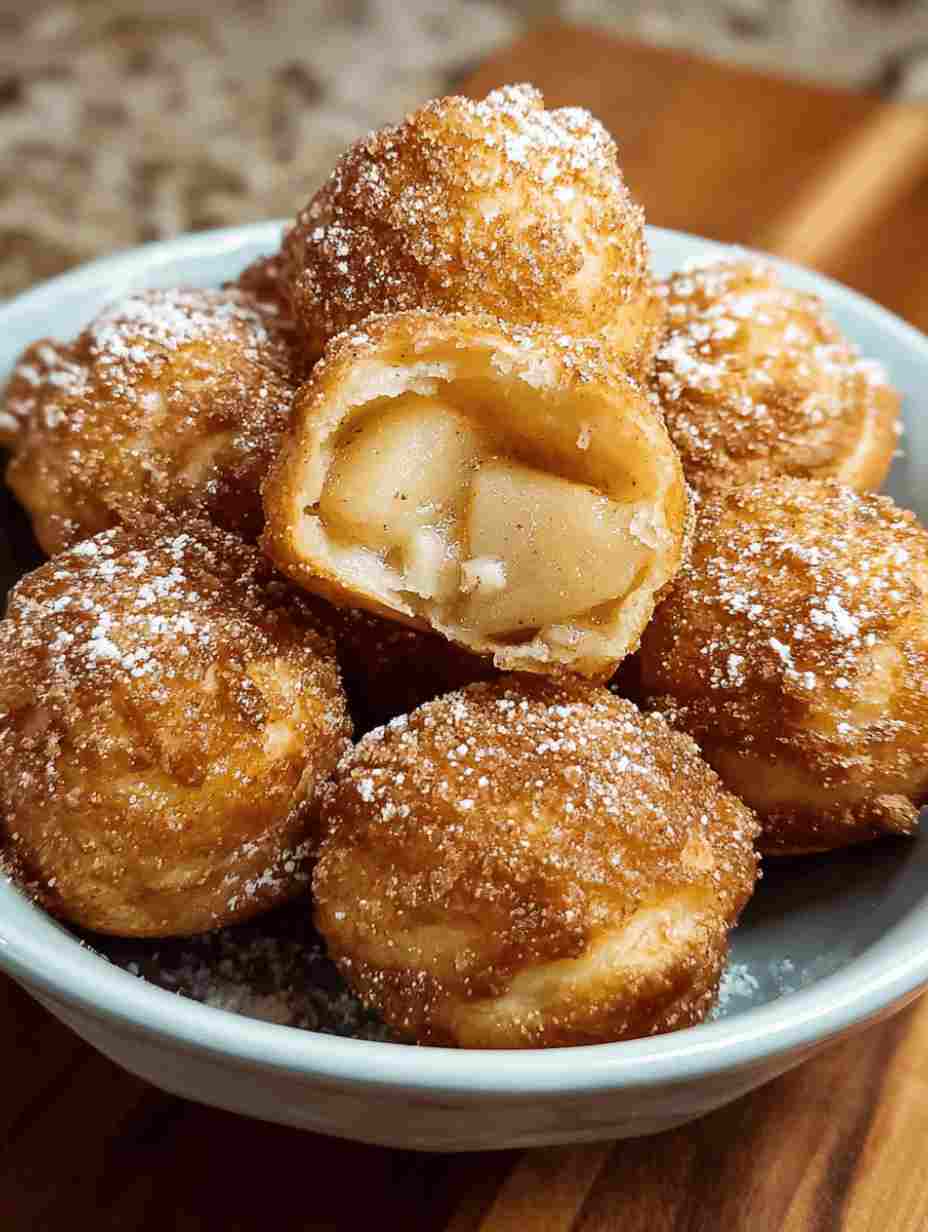 Air Fryer Apple Pie Bombs