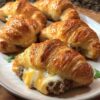 Beef and Cheese Croissants