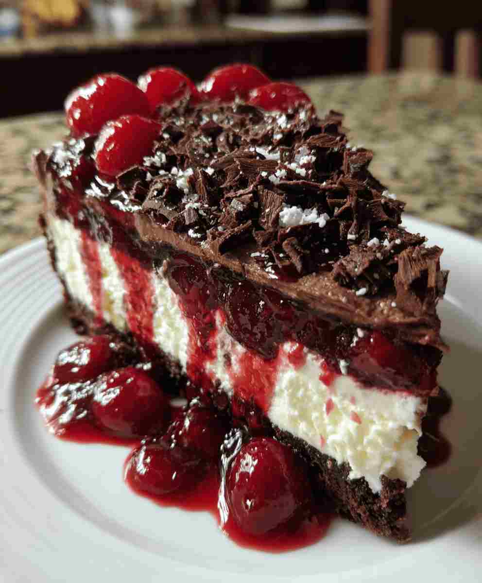 Black Forest Cheesecake Symphony