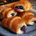 Blueberry Cream Cheese Crescent Rolls