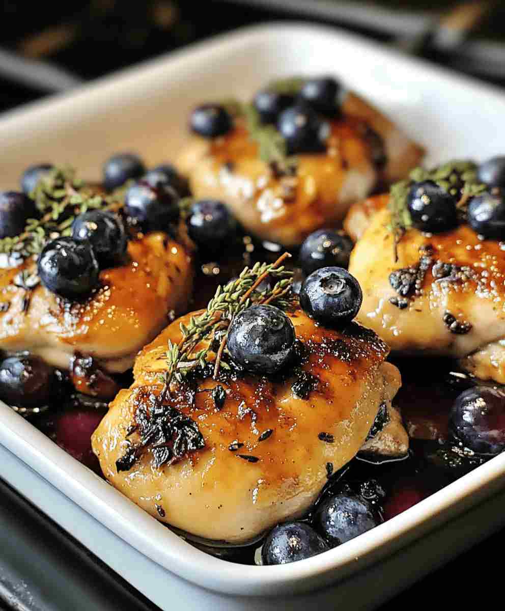 Blueberry Thyme Chicken