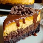 Brownie Bottom Pumpkin Cheesecake