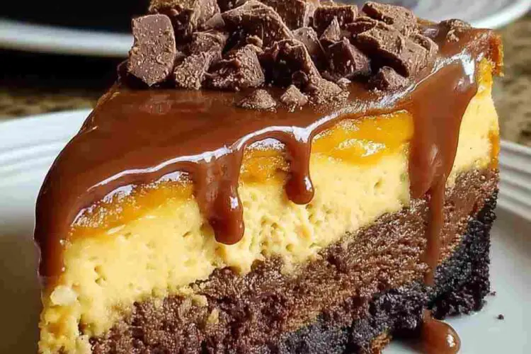 Brownie Bottom Pumpkin Cheesecake