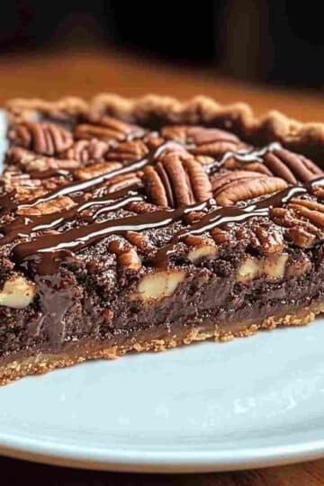 Brownie Pecan Pie