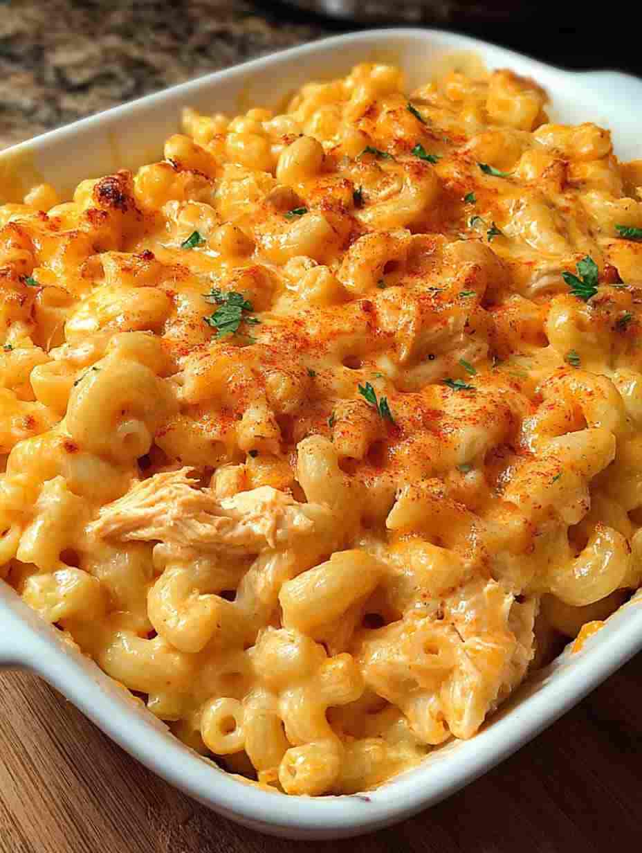 Buffalo Chicken Mac and Cheese