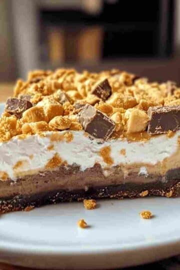 Butterfinger Pie Easy No Bake